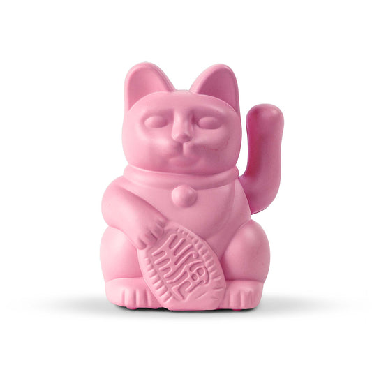 Mini Chat Chanceux Solaire Rose Chaud “Kiro”