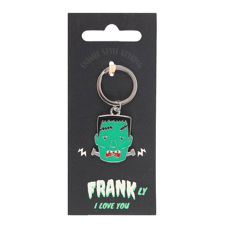 Monster Frank Halloween Keychain