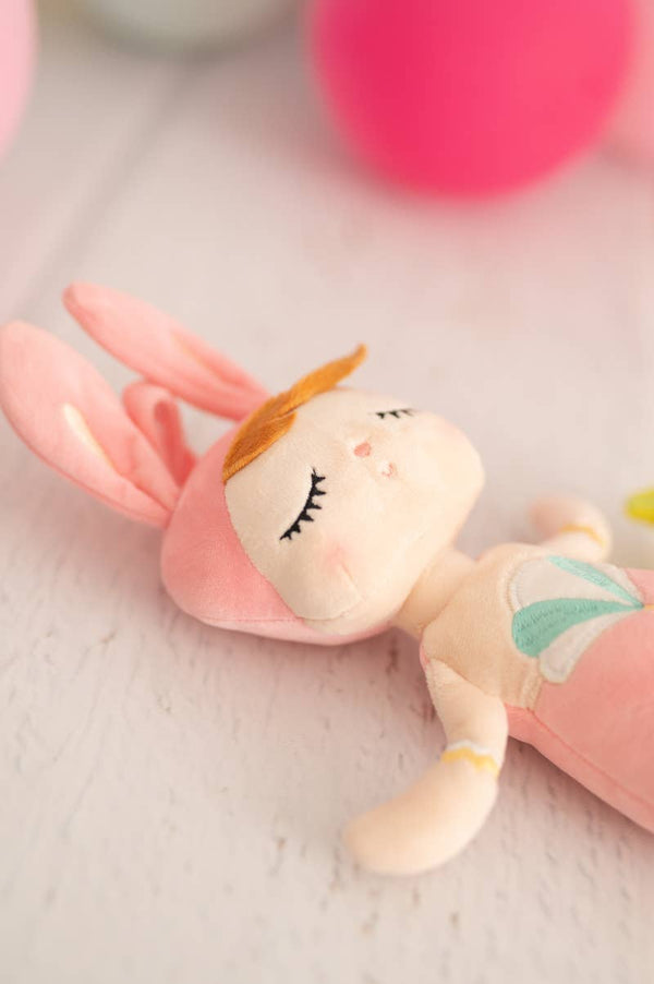 Poupée Sirène Lana en Tissu – Rose