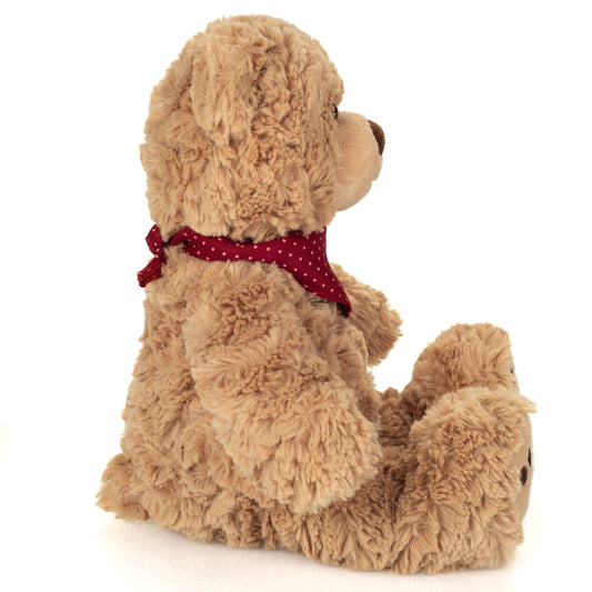 Peluche Teddy Curtis con bufanda