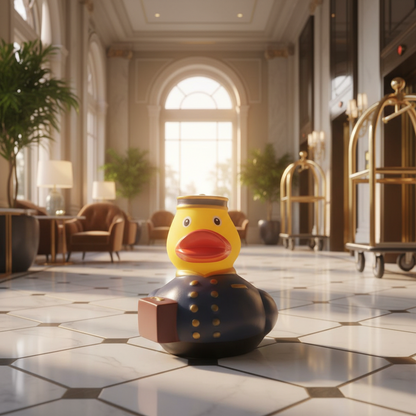Canard Groom Bleu