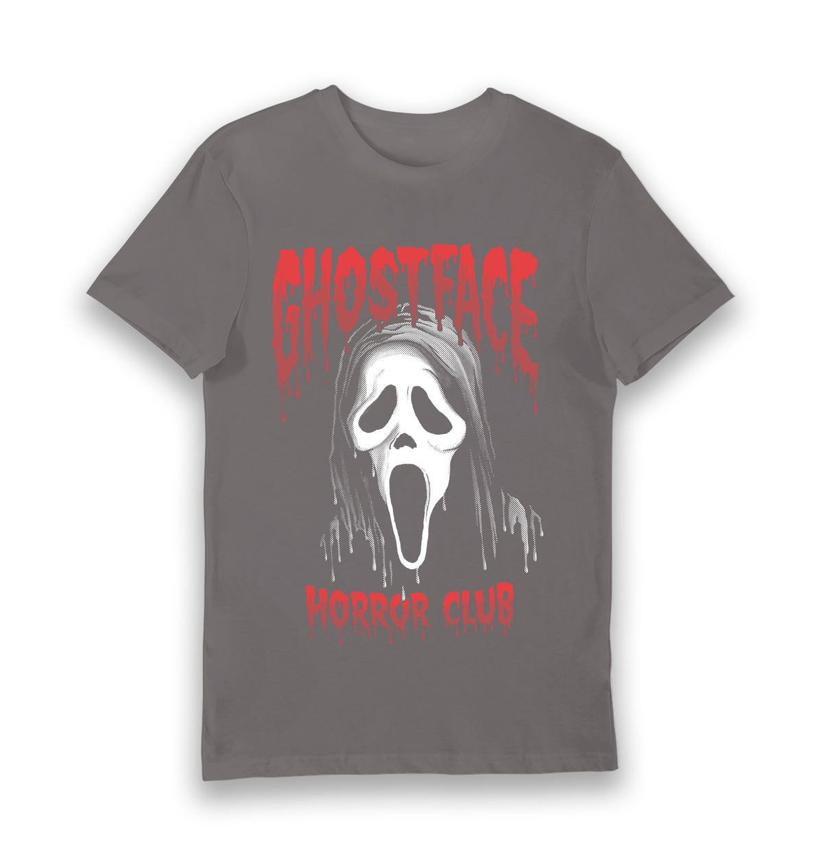 T-shirt adulte Ghost Face Horror Club Drip