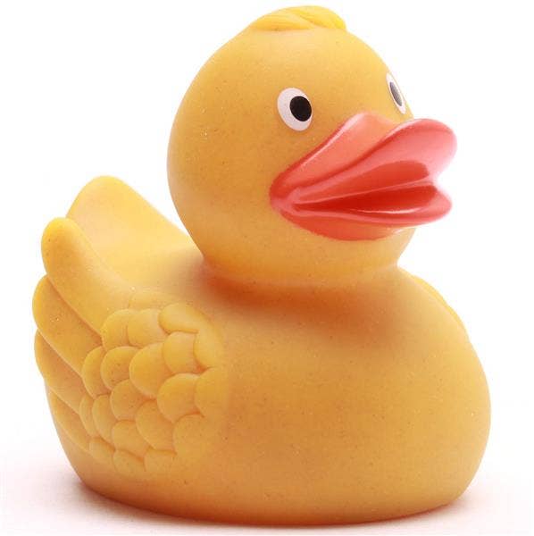 Wheat bath duck - yellow - rubber duck