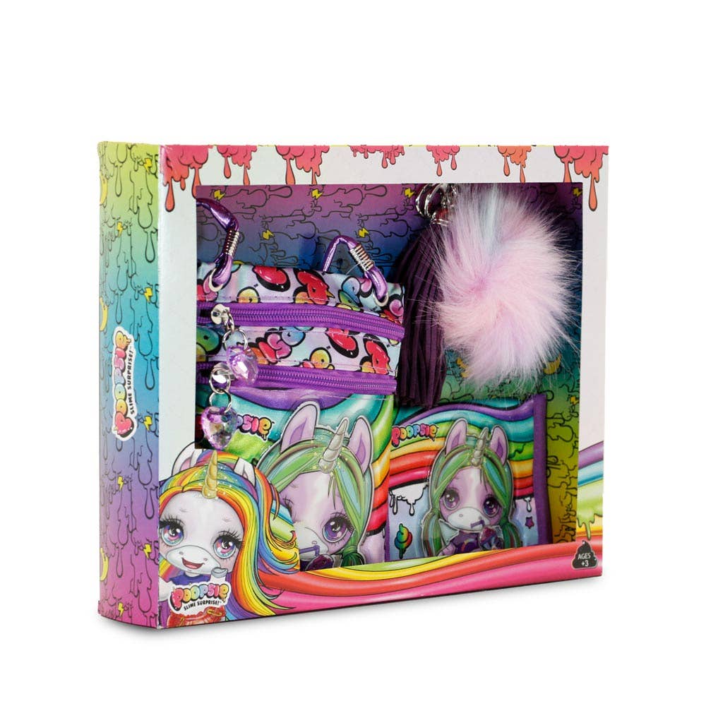 Pack avec Sac Vertical + Complément Poopsie Slime Surprise « Magic »
