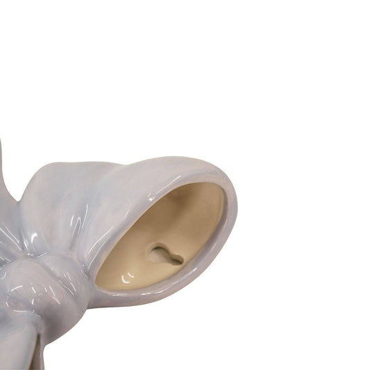 Wandvaas - Komvaas - Keramiek - Lila - 19x18,5x5,5 cm