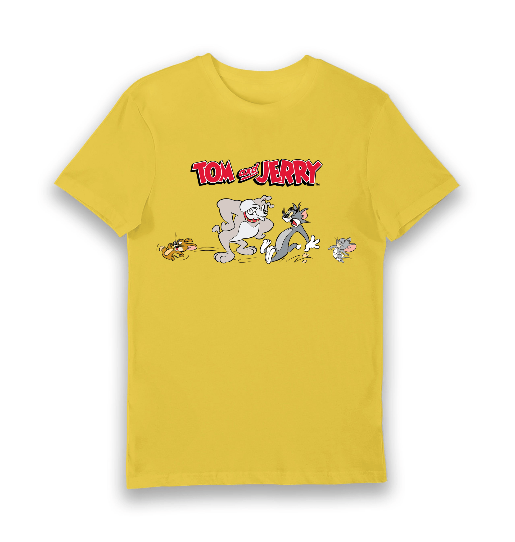 T-shirt adulte Tom et Jerry personnages