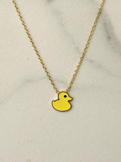 Collier Canard Jaune