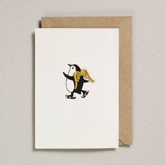 Carte Pingouin Ange