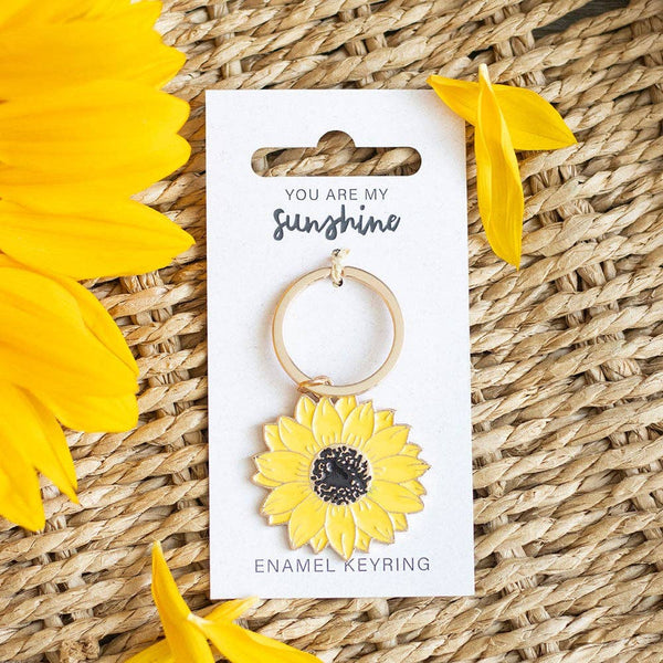 Portachiavi Girasole Sei il mio raggio di sole