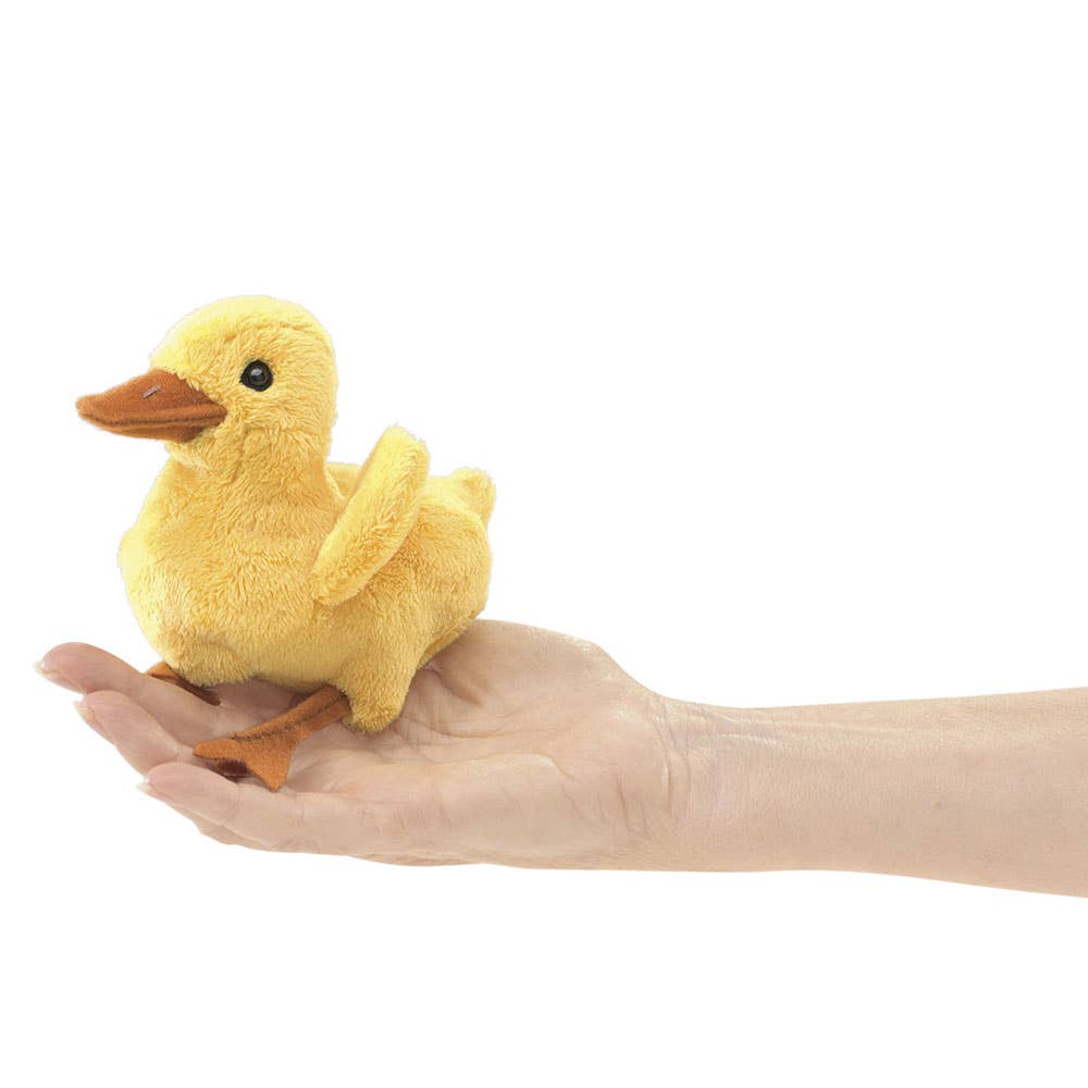 Títere de dedo de pato