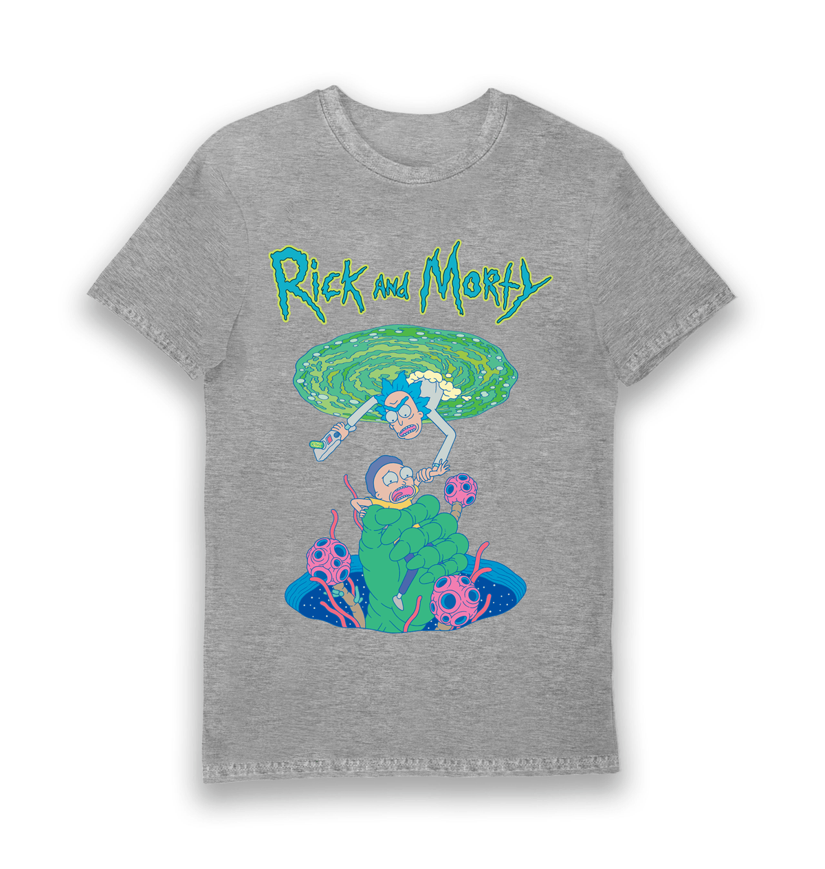 T-shirt Rick and Morty portail