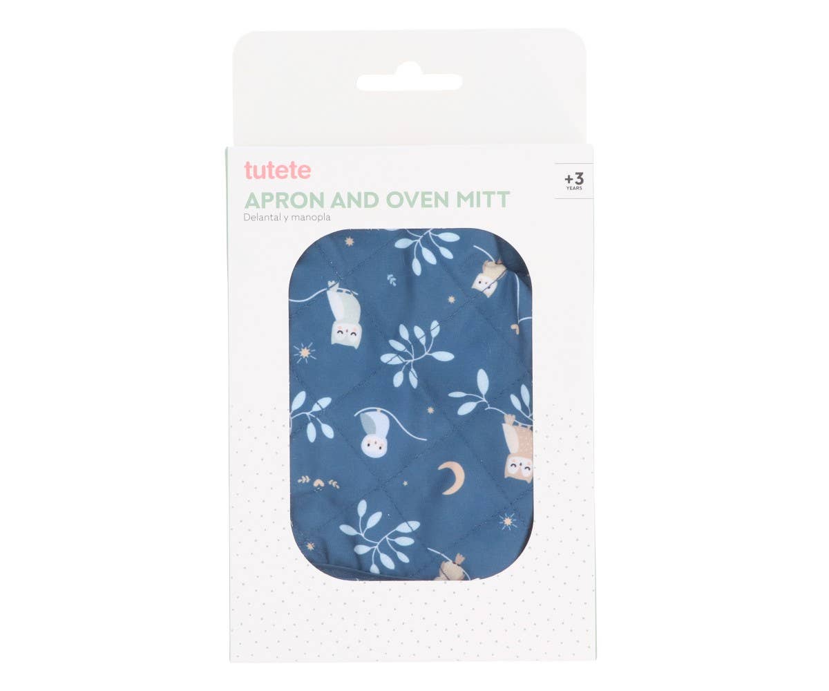 Magic Forest Apron and Oven Mitt Set