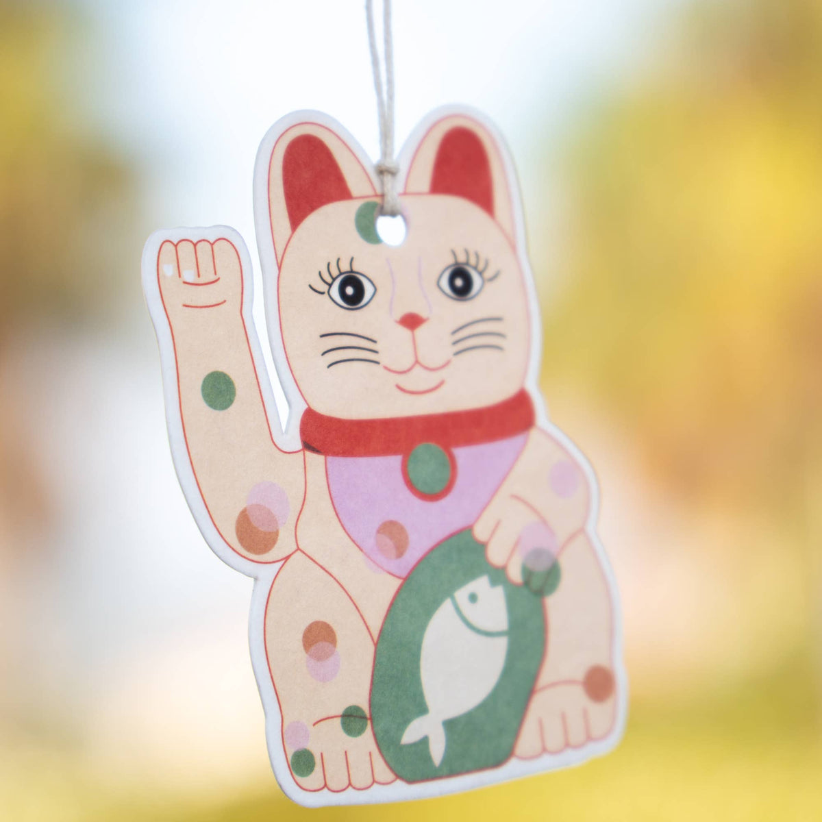 Désodorisant Voiture Chat Chanceux