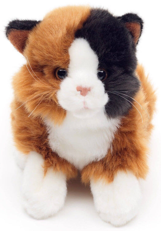 寝そべり猫ぬいぐるみ(三毛)
