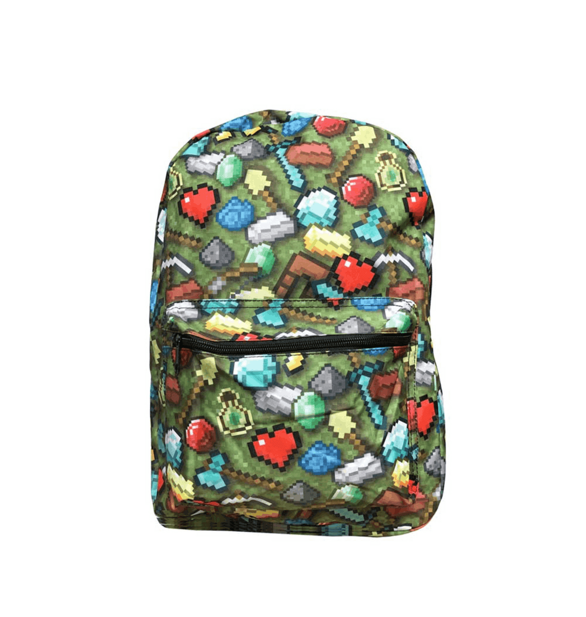 Sac à dos enfant Minecraft icônes gaming