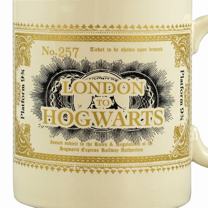 Mug Harry Potter - Billet Londres Poudlard