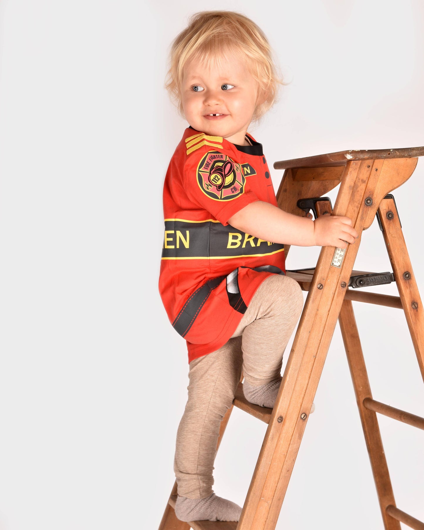 Organic cotton Fire-Fighter T-shirt 98-104 cm
