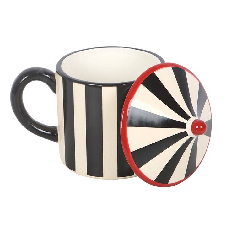 Mug Chapiteau de Cirque à rayures noires
