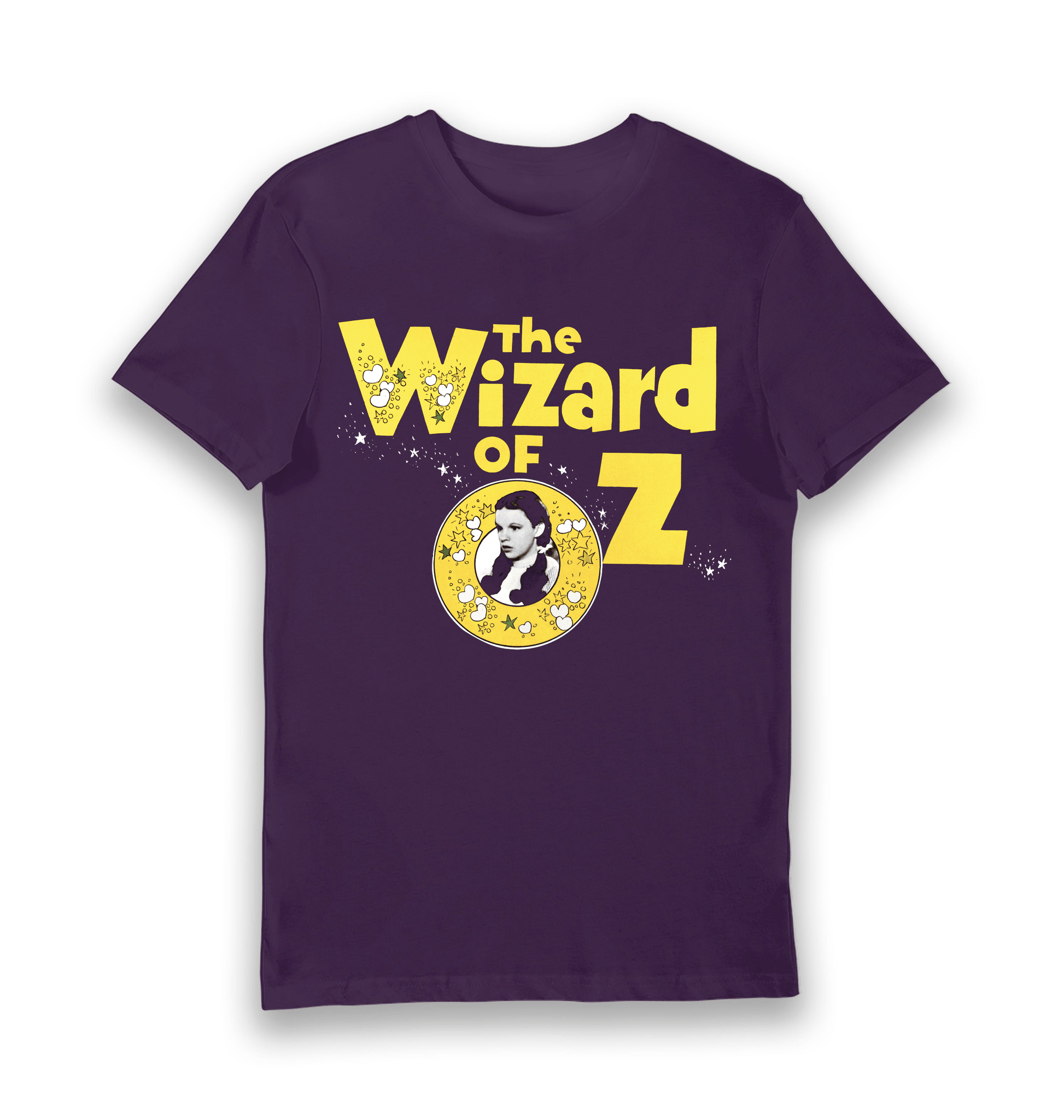 T-shirt adulte Le Magicien d'Oz logo vintage