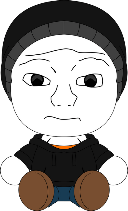 Wojak Plush (9in)