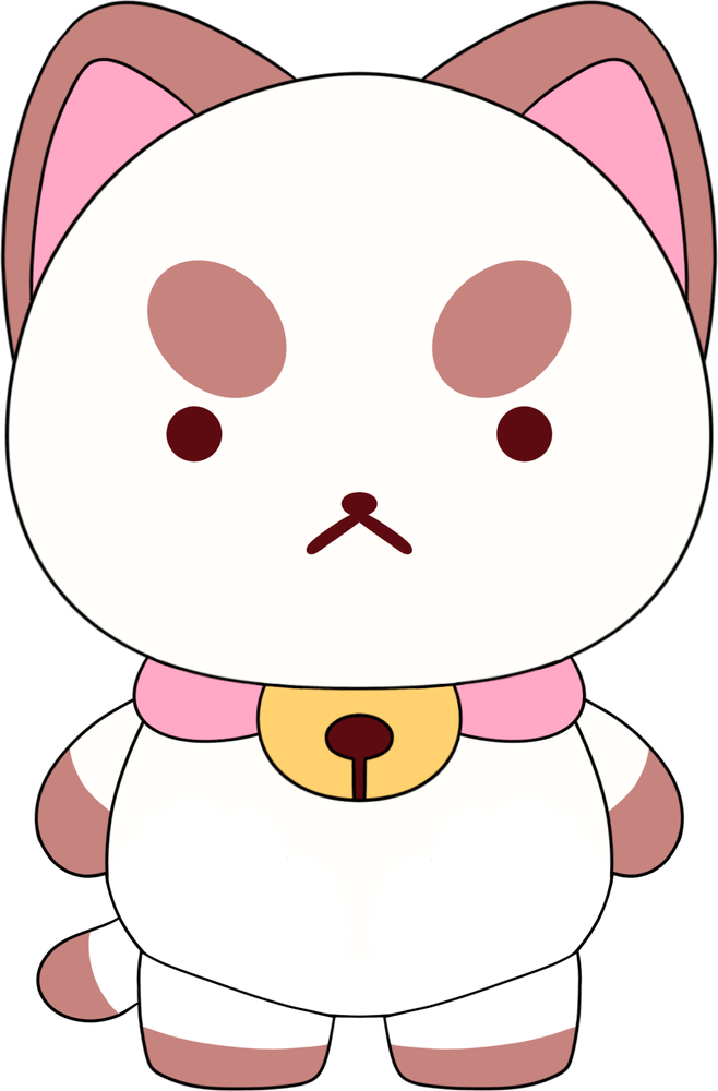 立っているパピーキャットのぬいぐるみ (23cm)