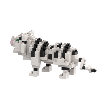 BRIXIES Weißer Tiger