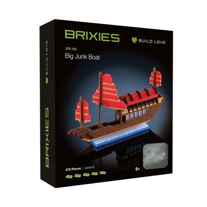 BRIXIES Large Dragon Boat