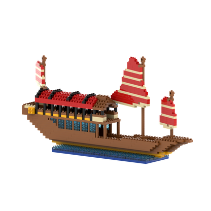 BRIXIES Large Dragon Boat