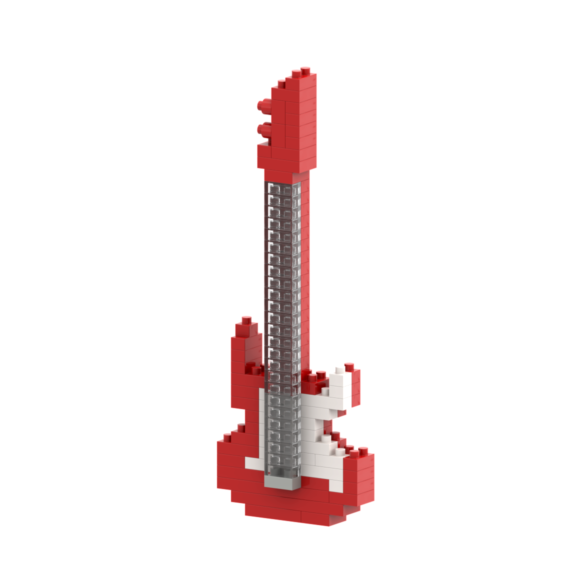 BRIXIES E-Gitarre rot