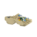 Maquette BRIXIES « Klompen » - 130 Micro-Briques