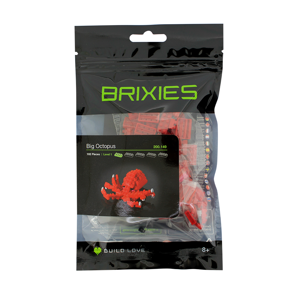 BRIXIES Großer Oktopus