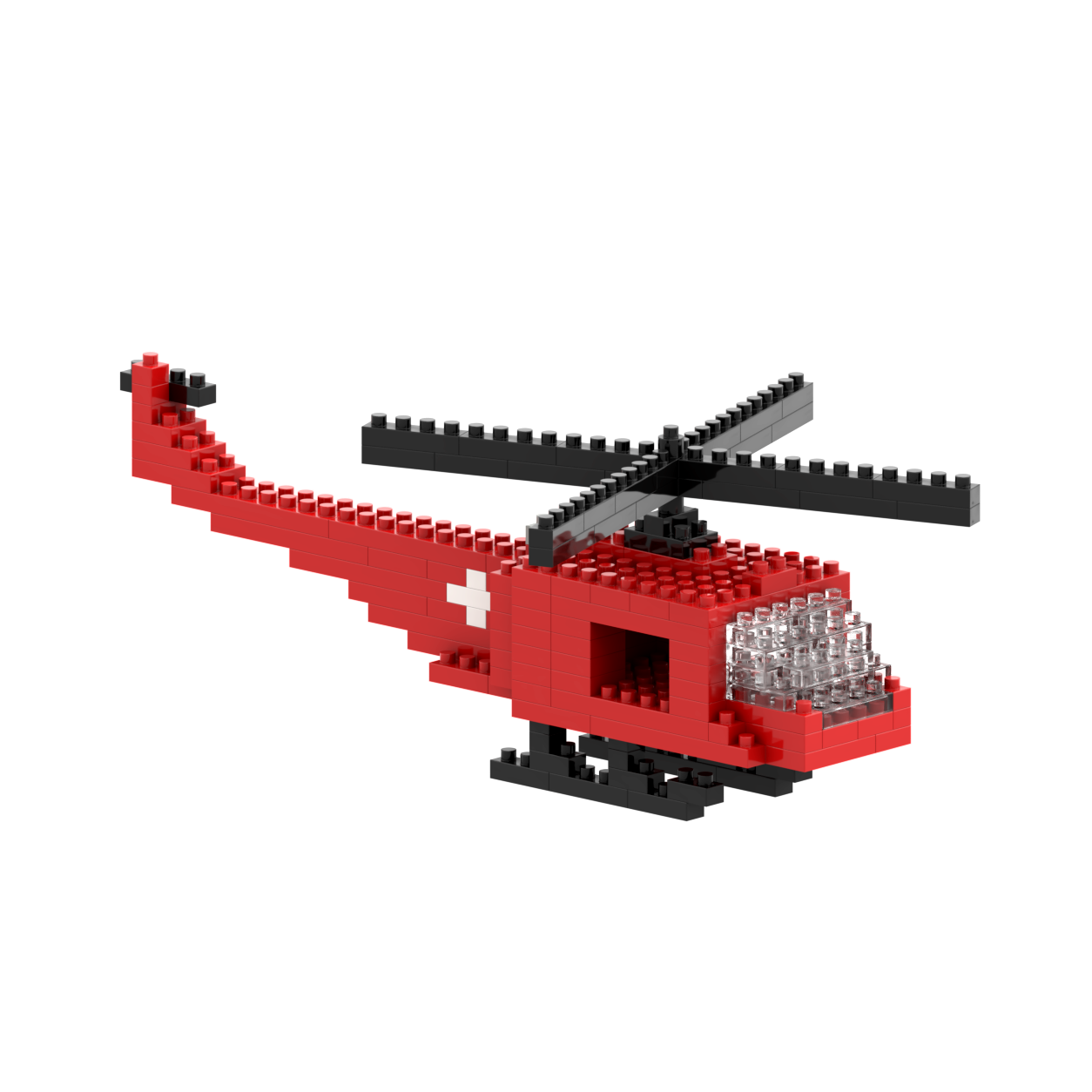 BRIXIES Schweizer Helikopter