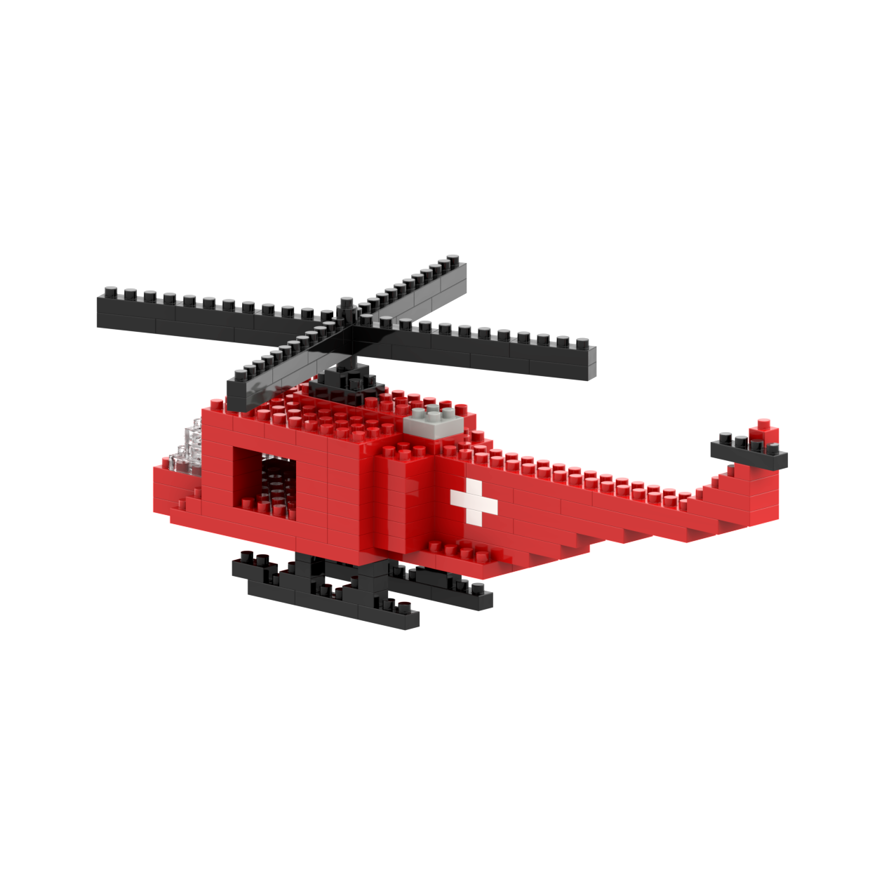 BRIXIES Schweizer Helikopter