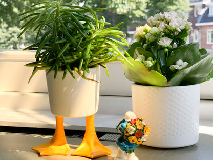 Pot de Fleur Pattes de Canard – Petit