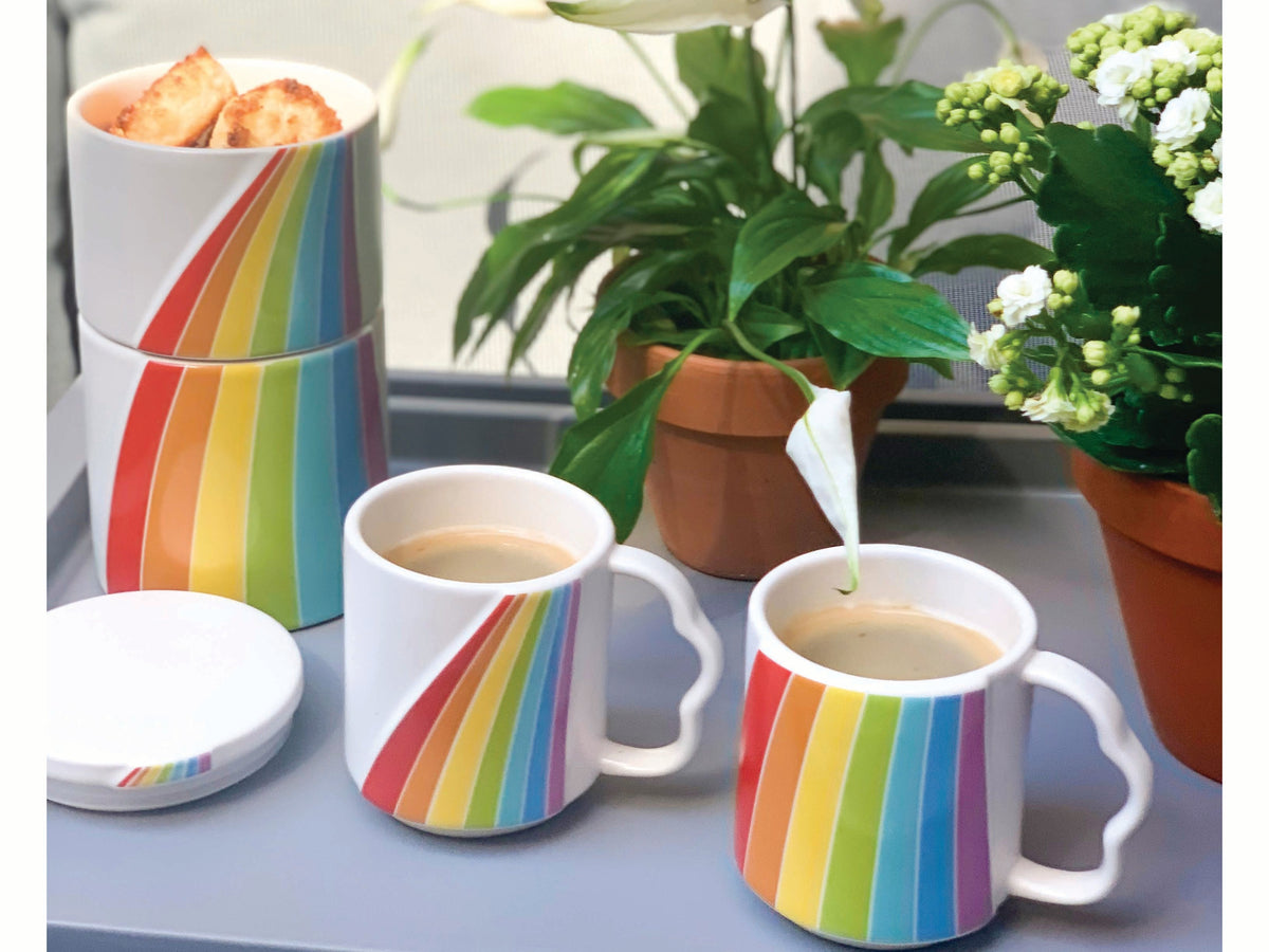 Mugs Empilables Over The Rainbow – Lot de 3