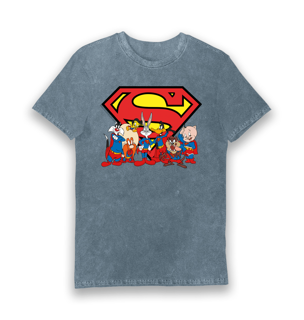 T-shirt adulte Looney Tunes x Superman Eco Wash