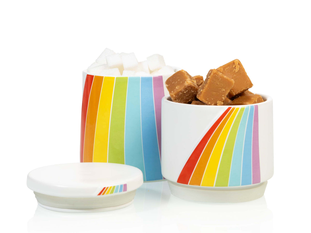 Bocaux Empilables Over The Rainbow – Lot de 2