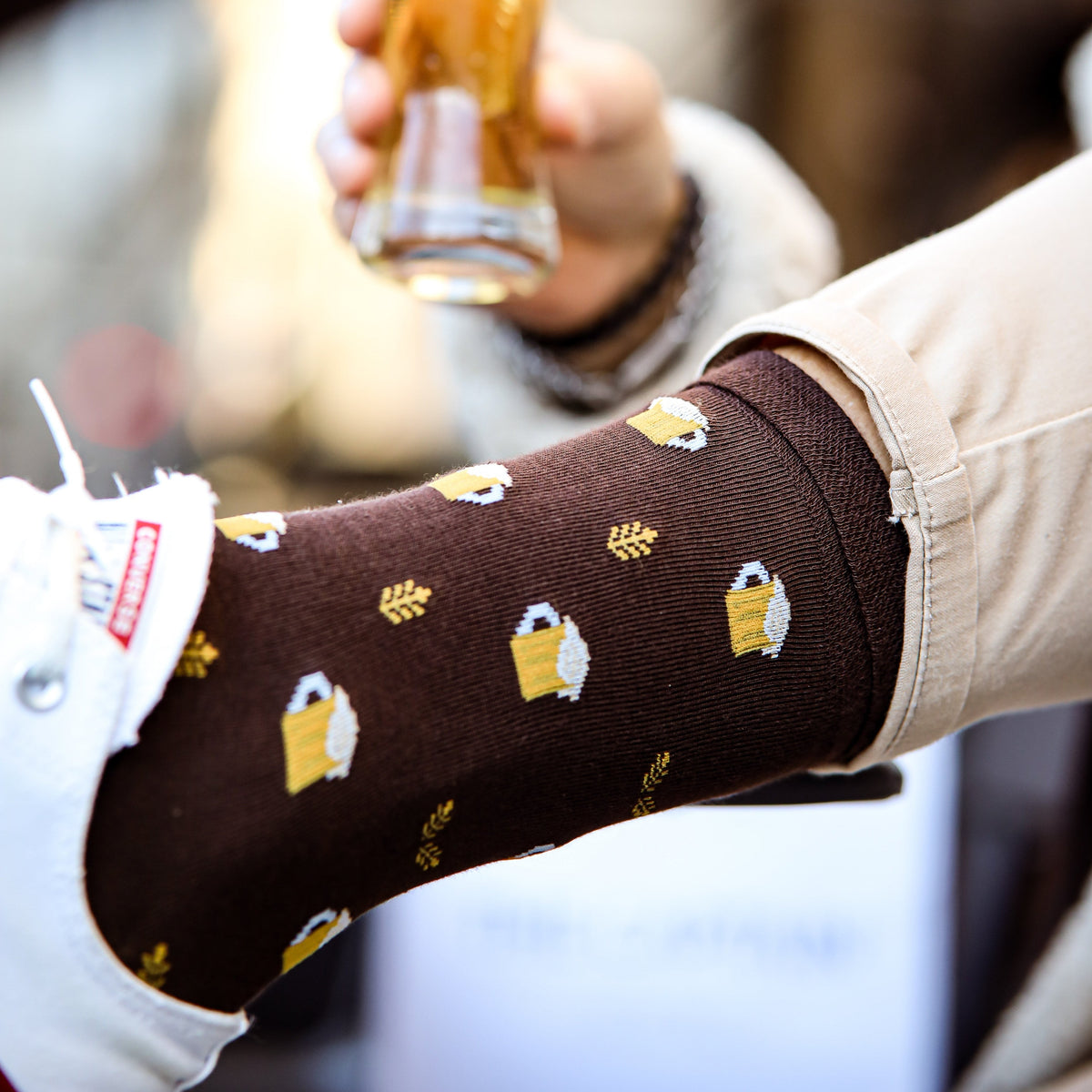 calcetines de cerveza