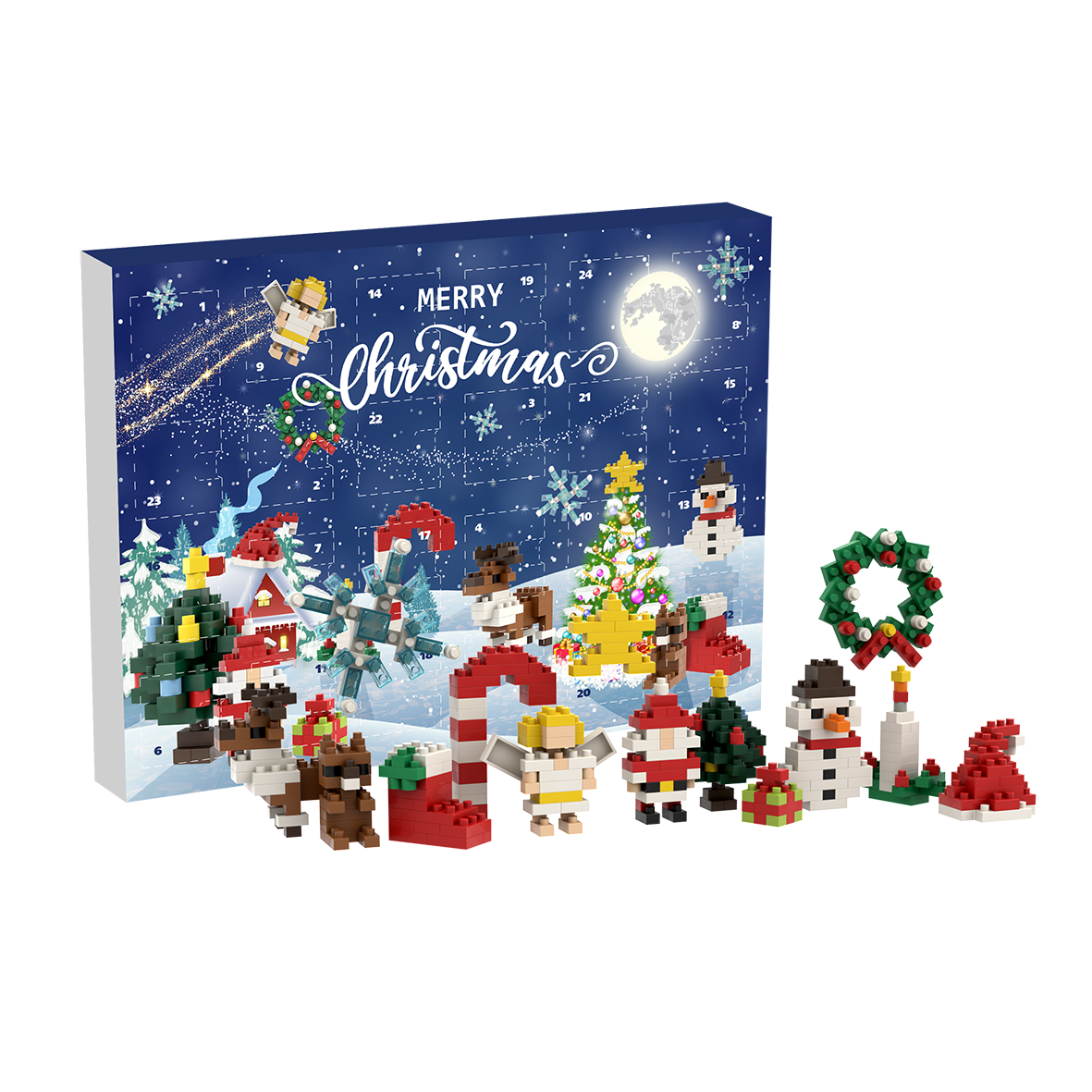 BRIXIES Adventskalender Merry Christmas