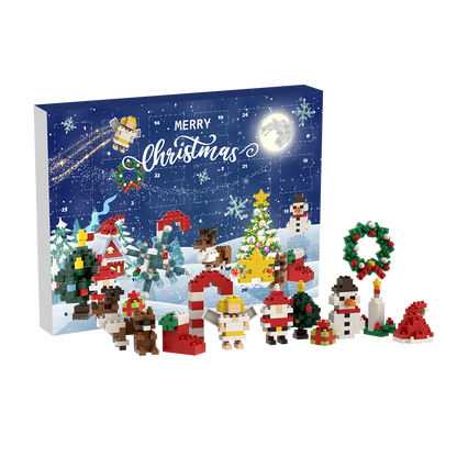 BRIXIES Adventskalender Merry Christmas