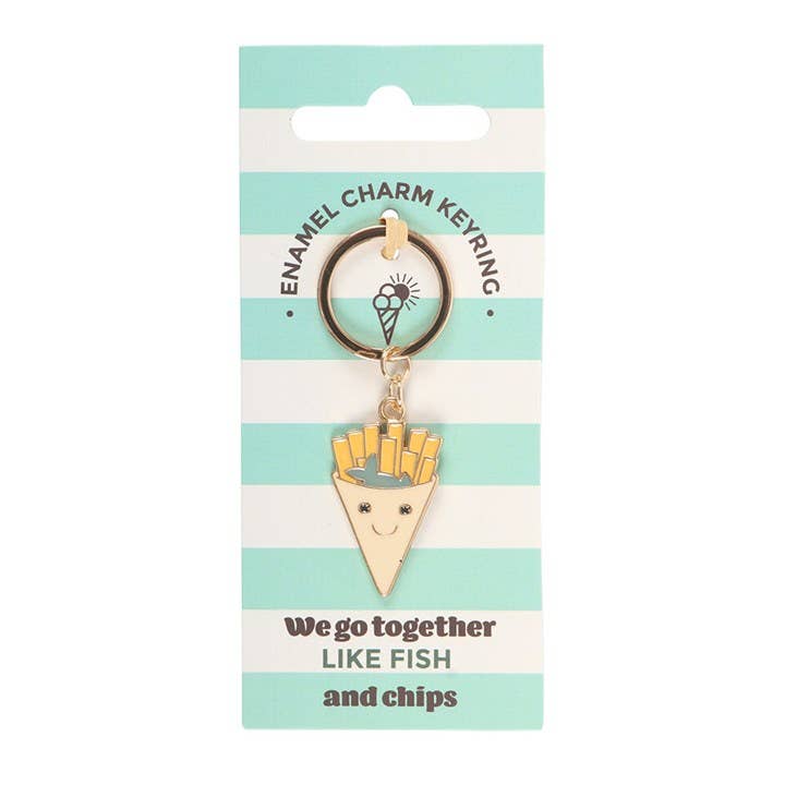 Porte-clés Fish & Chips