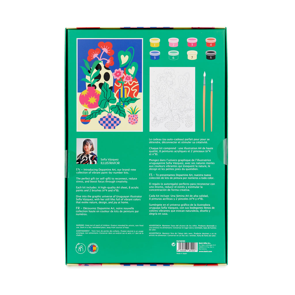 Kits de peinture par numéros Les Plantes
