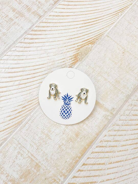 Boucles d'Oreilles Pitbull