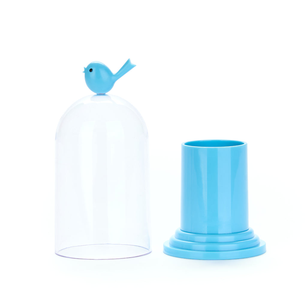 Porte-cure-dents & distributeur coton-tiges Birdie