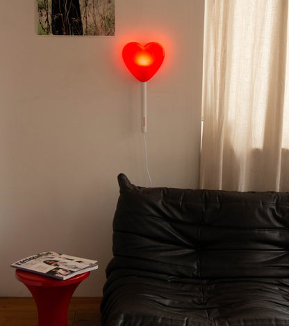 Lampe murale sucette cœur – L’Expressionist