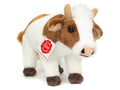 Brown and White Cow Plush – 23 cm