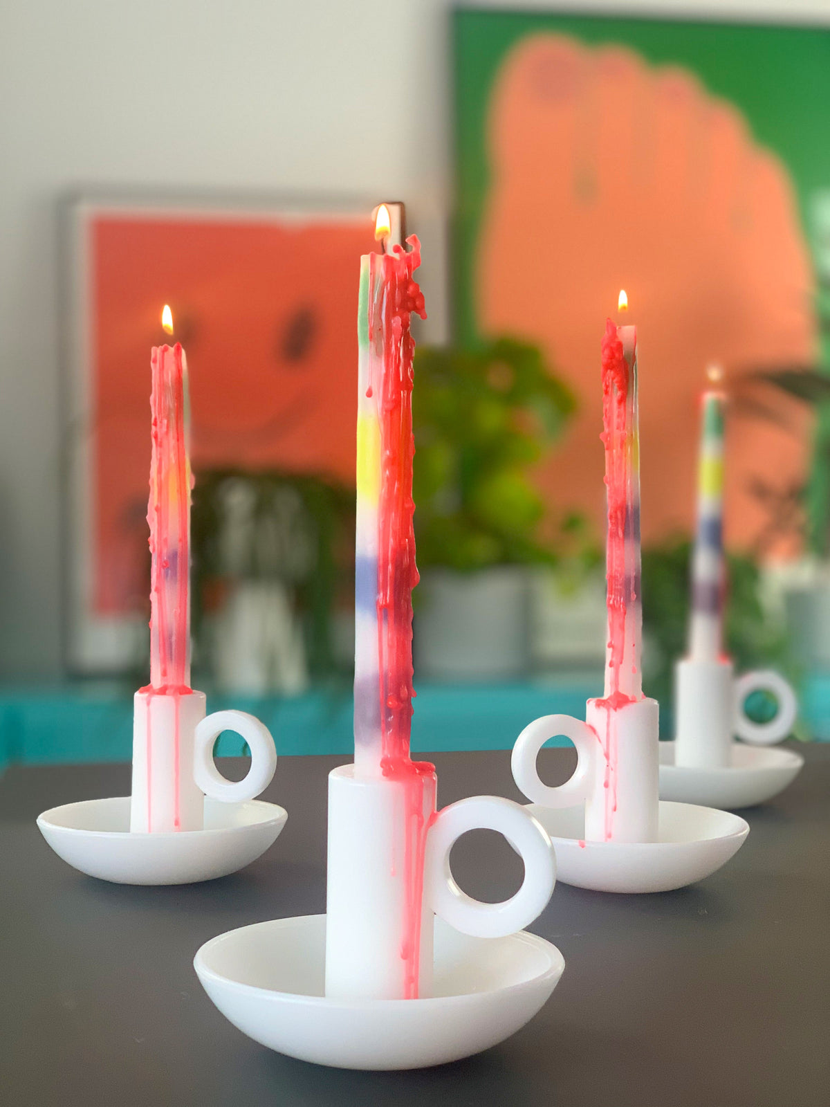 Bougie Coulante Candélabre