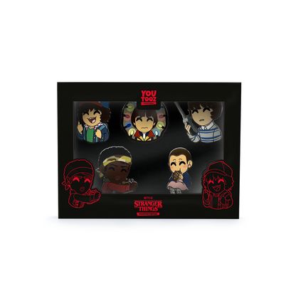 ストレンジャー・シングス ピンバッジセット