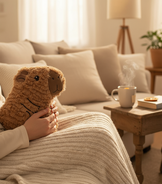 Capybara heating pad