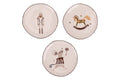 XMAS SAUCER 3ASS 20.5 CM - 2188166